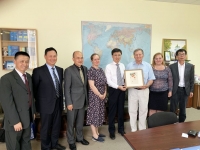 Meeting with the representatives of Jinan University (People’s Republic of China)